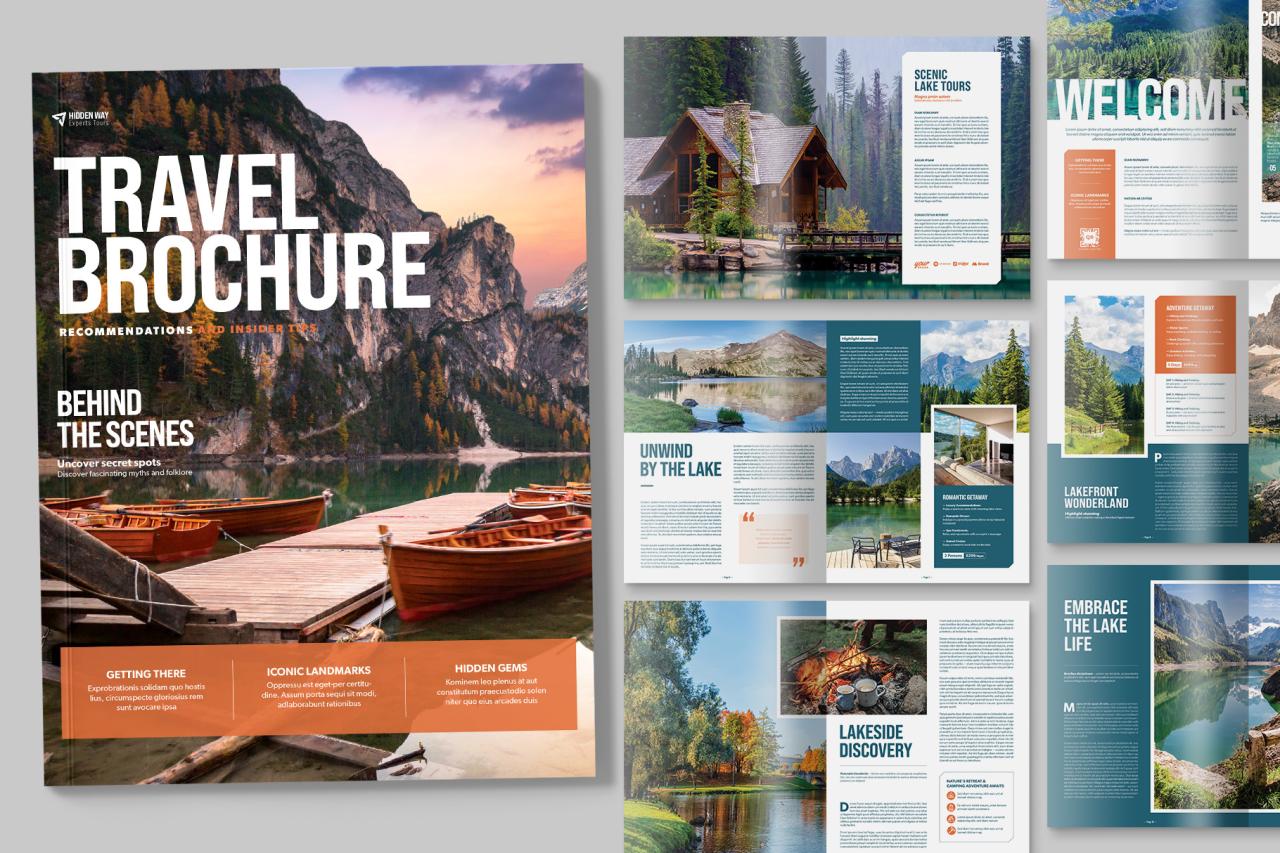 Travel Brochure Template - BrandPacks